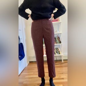 Vintage plaid pants!